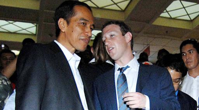 Pendiri Facebook Temui Jokowi, VOA Islam Berang